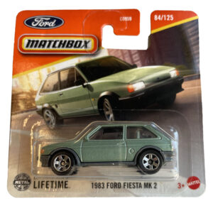 Speelgoedauto Matchbox Ford Fiesta MK2 1983 - Groen