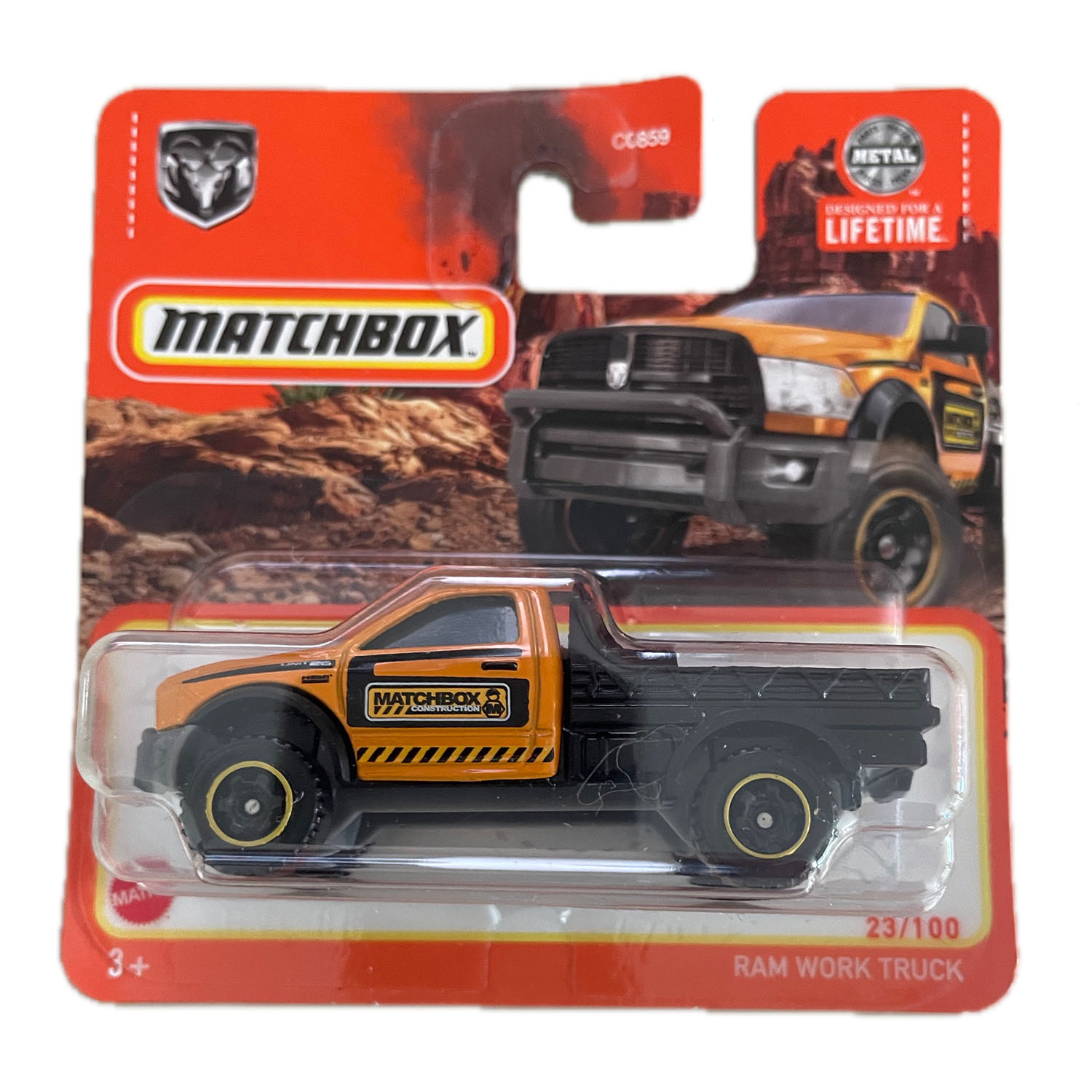 StikkyCity Matchbox RAM Work Truck